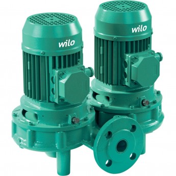 Циркуляционный насос с сухим ротором в исполнении INLINE с фланцевым соединением WILO VEROTWIN-DPL 50/160-0,55/4 Циркуляционный насос с сухим ротором в исполнении INLINE с фланцевым соединением WILO VEROTWIN-DPL 50/160-0,55/4